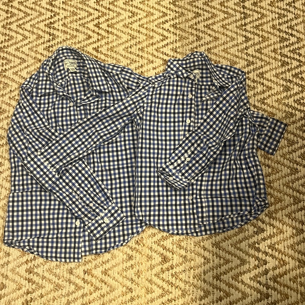 2 Plaid Button Up’s